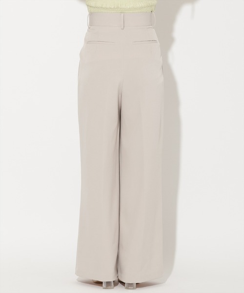 WILLSELECTION(ウィルセレクション)の「ダブルタックワイドパンツ(その他パンツ・レディース・ネイビー/ベージュ/ピンク/ブルー・M/S)」の17枚目の写真