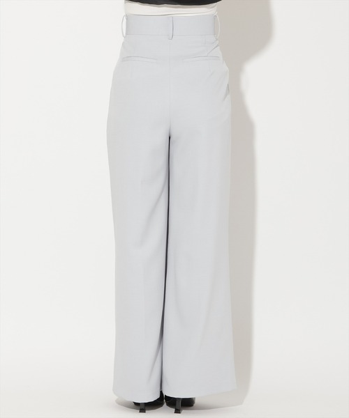 WILLSELECTION(ウィルセレクション)の「ダブルタックワイドパンツ(その他パンツ・レディース・ネイビー/ベージュ/ピンク/ブルー・M/S)」の5枚目の写真