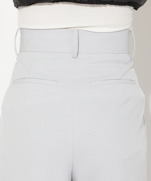 WILLSELECTION(ウィルセレクション)の「ダブルタックワイドパンツ(その他パンツ・レディース・ネイビー/ベージュ/ピンク/ブルー・M/S)」の7枚目の写真