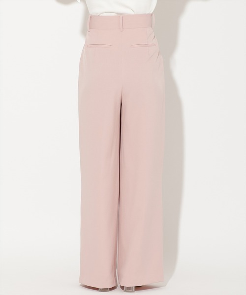 WILLSELECTION(ウィルセレクション)の「ダブルタックワイドパンツ(その他パンツ・レディース・ネイビー/ベージュ/ピンク/ブルー・M/S)」の12枚目の写真