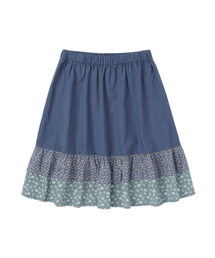 SUNNECT（ソネクト）の「Floral Tiered Skirt - Navy（スカート）」