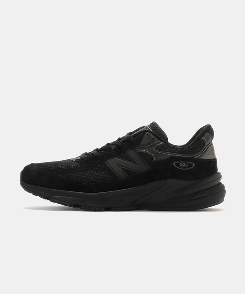 NEW BALANCE(ニューバランス)の「New Balance U990BB6(スニーカー・メンズ・ブラック・26cm/26.5cm/27cm/27.5cm/28cm/28.5cm/29cm/30cm)」の1枚目の写真