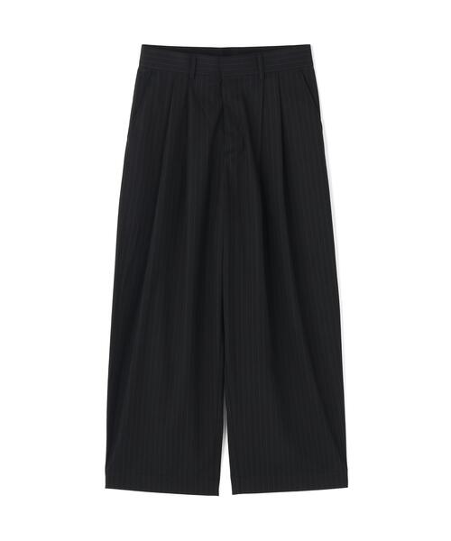 SIS(エスアイエス)の「SIS/エスアイエス/Loose Fit Slacks(スラックス・レディース・チャコールグレー/ブラック・M/S)」の2枚目の写真
