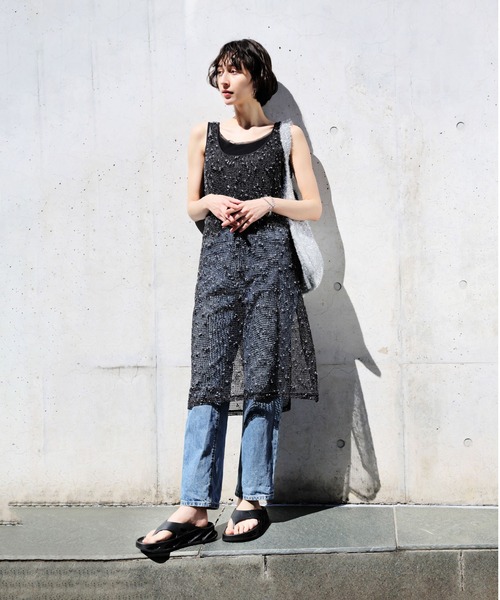 BEAXIS(ビーアクシス)の「バランスコアトングサンダル(サンダル・レディース・ライトグレー/ブラック・S/M/L/2L/3L)」の18枚目の写真