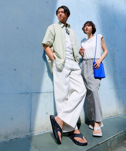 BEAXIS(ビーアクシス)の「バランスコアトングサンダル(サンダル・レディース・ライトグレー/ブラック・S/M/L/2L/3L)」の13枚目の写真