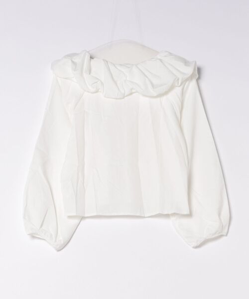 ammy.(エイミードット)の「【 ammy. / エイミードット 】 ビッグ リボン シャツ/ブラウス(シャツ/ブラウス・レディース・ホワイト・S/M/L)」の4枚目の写真