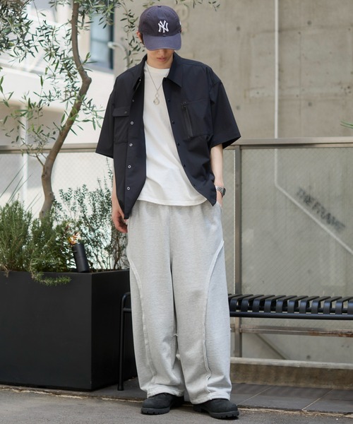 WEGO(ウィゴー)の「WEGO/リップストップシャツ(シャツ/ブラウス・メンズ・グレー/ブラック・LARGE/MEDIUM)」の21枚目の写真