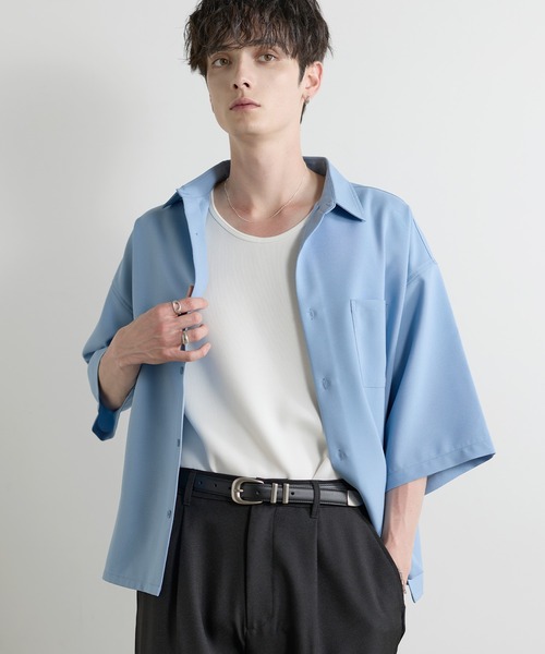 ASTRONOMY(アストロノミー)の「Buyer's Select / 防シワ・抗ピリング・接触冷感・ウォッシャブル機能性ハイポンチタンクトップ(Tシャツ/カットソー・メンズ・グレー/ホワイト/ブラック・S/M/L/XL)」の7枚目の写真