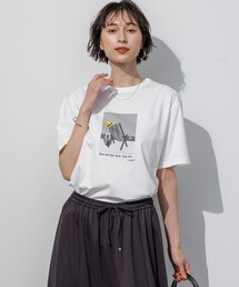 Lauren Rolwing コラボ グラフィックプリント Tシャツ
