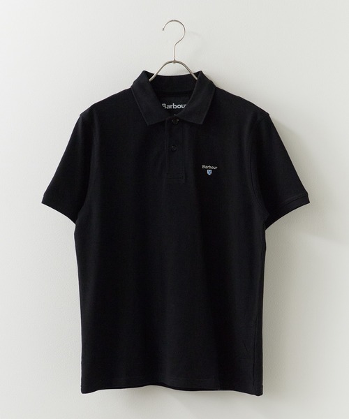 Barbour（バブアー）の「Barbour/バブアー Original Sports Polo Shirt AF 鹿の子 ポロシャツ ブランドロゴ メンズ レディース ユニセックス2026年春夏（ポロシャツ・メンズ・ホワイト/ブラック/ネイビー/パープル・M/L/XL）」の19枚目の写真