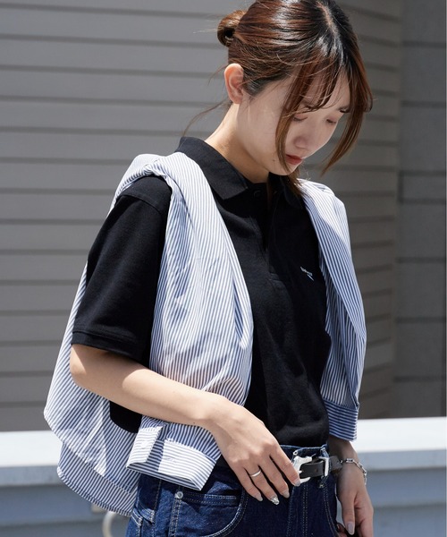 Barbour（バブアー）の「Barbour/バブアー Original Sports Polo Shirt AF 鹿の子 ポロシャツ ブランドロゴ メンズ レディース ユニセックス2026年春夏（ポロシャツ・メンズ・ホワイト/ブラック/ネイビー/パープル・M/L/XL）」の22枚目の写真