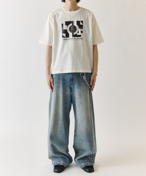 Lui's(ルイス)の「ULTIMAグラフィックTシャツ /モチーフ(Tシャツ/カットソー・メンズ・ブラック/チャコールグレー/ホワイト・M/S)」の8枚目の写真