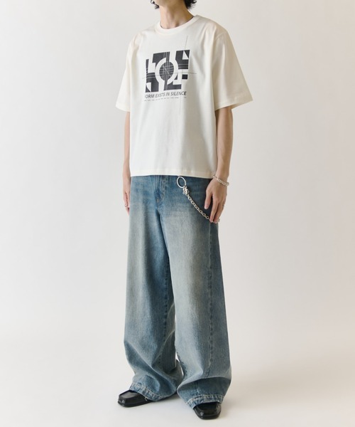 Lui's(ルイス)の「ULTIMAグラフィックTシャツ /モチーフ(Tシャツ/カットソー・メンズ・ブラック/チャコールグレー/ホワイト・M/S)」の9枚目の写真