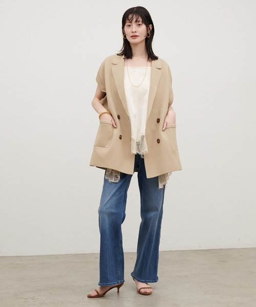 LARUTA（ラルータ）の「【LARUTA】ワッシャーサテン前後2WAYキャミブラウス（キャミソール・レディース・ベージュ/ブラック/チャコールグレー/グレイッシュベージュ/ダークブラウン・FREE）」の20枚目の写真