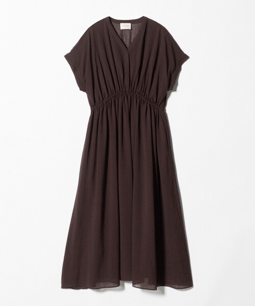 UNITED ARROWS(ユナイテッドアローズ)の「スラブ シアー ワンピース ‐ウォッシャブル‐(ワンピース・レディース・コバルトブルー/ダークブラウン/ブラック・38/36)」の19枚目の写真