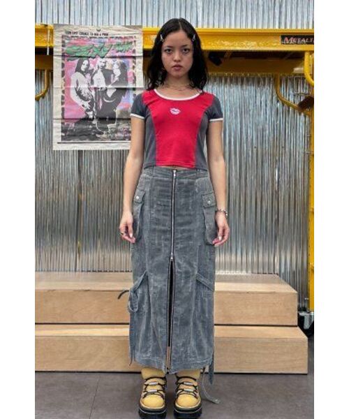 youthbath（ユースバース）の「LIPS CUT OUT T-SHIRT_RED（Tシャツ/カットソー・レディース・その他・MEDIUM/SMALL）」の7枚目の写真