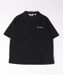 BEN DAVIS | 【BEN DAVIS/ベンデイビス】【思わず目を惹く存在感抜群のバック刺繍】オープンカラーシャツ 開襟シャツ ワークシャツ 半袖 アメカジ ストリート ユニセックス(シャツ/ブラウス)