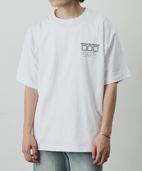 COLONY 2139(コロニートゥーワンスリーナイン)の「フォトコラージュバックプリントTシャツ(Tシャツ/カットソー・メンズ・ブラック/グリーン/ホワイト・LARGE/MEDIUM)」の2枚目の写真