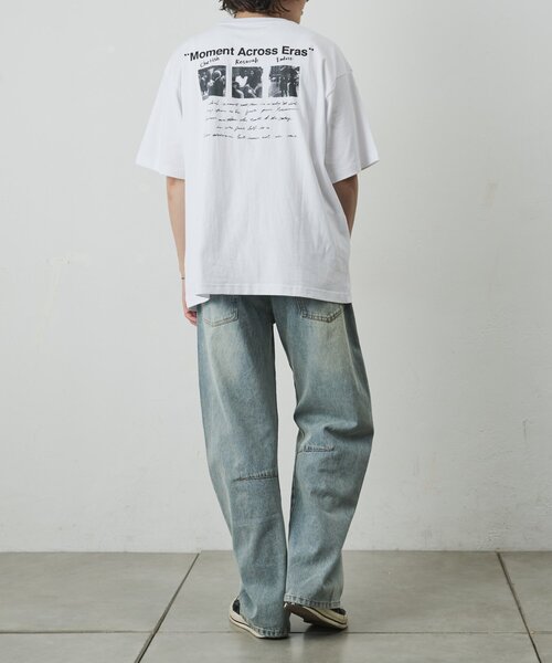 COLONY 2139(コロニートゥーワンスリーナイン)の「フォトコラージュバックプリントTシャツ(Tシャツ/カットソー・メンズ・ブラック/グリーン/ホワイト・LARGE/MEDIUM)」の9枚目の写真
