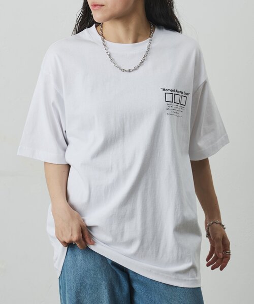 COLONY 2139(コロニートゥーワンスリーナイン)の「フォトコラージュバックプリントTシャツ(Tシャツ/カットソー・メンズ・ブラック/グリーン/ホワイト・LARGE/MEDIUM)」の11枚目の写真