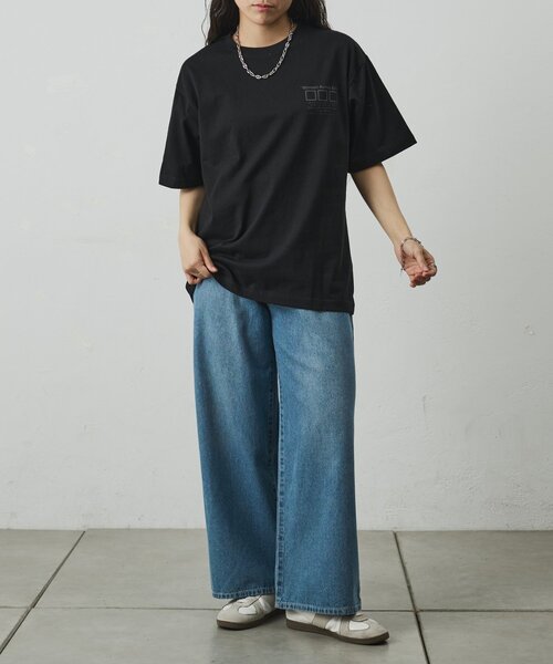 COLONY 2139(コロニートゥーワンスリーナイン)の「フォトコラージュバックプリントTシャツ(Tシャツ/カットソー・メンズ・ブラック/グリーン/ホワイト・LARGE/MEDIUM)」の22枚目の写真