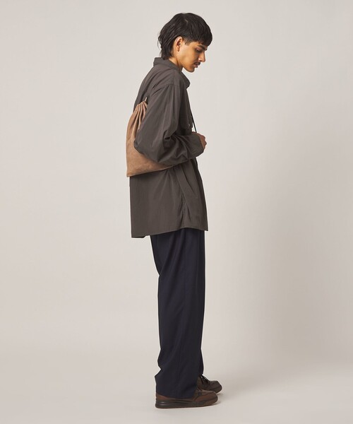 Steven Alan(スティーブンアラン)の「<Steven Alan> シアー ナイロン ガーメントダイ シャツ(シャツ/ブラウス・メンズ・モカ/ダークグレー・XL/L/M/S)」の10枚目の写真