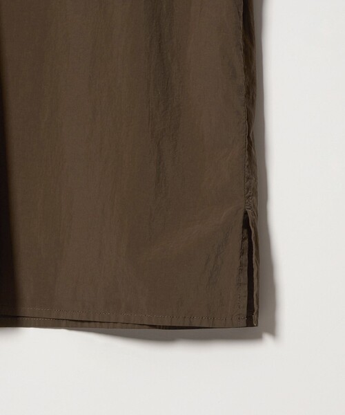 Steven Alan(スティーブンアラン)の「<Steven Alan> シアー ナイロン ガーメントダイ シャツ(シャツ/ブラウス・メンズ・モカ/ダークグレー・XL/L/M/S)」の3枚目の写真