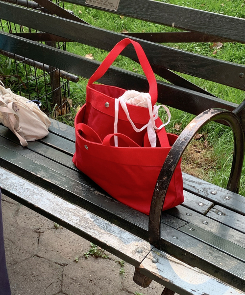 haag(ヘイグ)の「a bread bag (red)(トートバッグ・レディース・その他・FREE)」の3枚目の写真