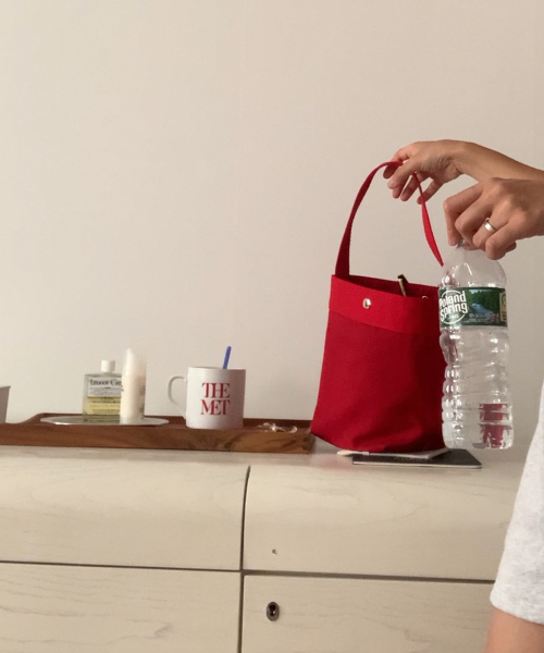 haag(ヘイグ)の「a bread bag (red)(トートバッグ・レディース・その他・FREE)」の8枚目の写真