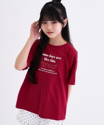 PINK-latte（ピンクラテ）の「【デイリープライス】【綿100%】ゆるくまイラストカラバリ半袖Tシャツ（Tシャツ/カットソー）」