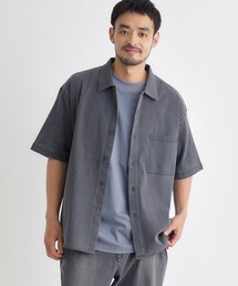 BACK NUMBER | メッシュデニムシャツ(シャツ/ブラウス)