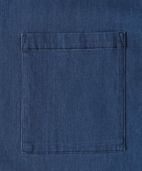 BACK NUMBER（バックナンバー）の「メッシュデニムシャツ（シャツ/ブラウス・メンズ・ブルー系その他/ブラック・05/04/06/03）」の17枚目の写真