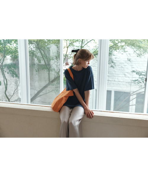 YURT（ユルト）の「TOA ECO BAG_3COLOR（エコバッグ/サブバッグ・レディース・オレンジ/Beige/ネイビー・FREE）」の12枚目の写真