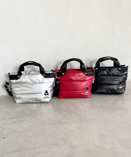 HAPPY FACE(ハッピーフェイス)の「EMMA顔刺?ボンディング2WAY SV(ショルダーバッグ・レディース・シルバー・ONE SIZE)」の11枚目の写真
