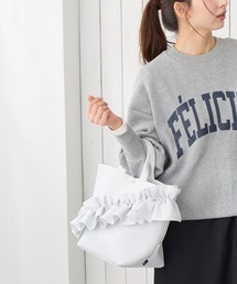 ROOTOTE(ルートート)の「ルートート / フリルバッグ ニットトート 洗濯可 EU.デリ.ルフルラッフル-B(トートバッグ)」