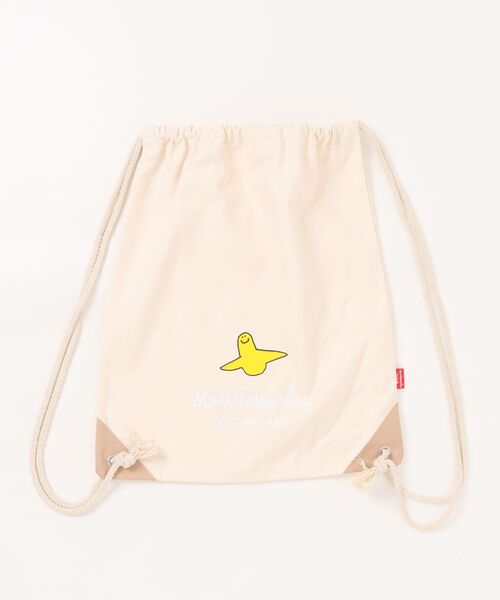 Port(ポート)の「【 Mark Gonzales / マークゴンザレス 】 LOGO KNAPSACK ナップサック(バックパック/リュック・メンズ・ブラック/ブルー/オフホワイト・FREE)」の2枚目の写真