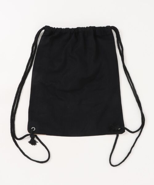Port(ポート)の「【 Mark Gonzales / マークゴンザレス 】 LOGO KNAPSACK ナップサック(バックパック/リュック・メンズ・ブラック/ブルー/オフホワイト・FREE)」の4枚目の写真