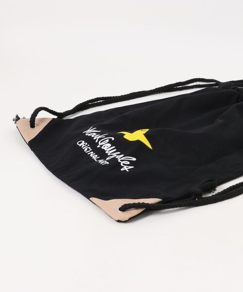 Port(ポート)の「【 Mark Gonzales / マークゴンザレス 】 LOGO KNAPSACK ナップサック(バックパック/リュック・メンズ・ブラック/ブルー/オフホワイト・FREE)」の5枚目の写真