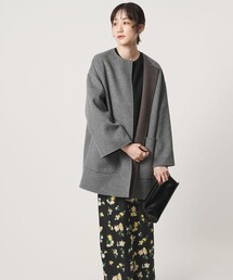 UNITED ARROWS | バイカラー リバー ミドルコート(その他アウター)