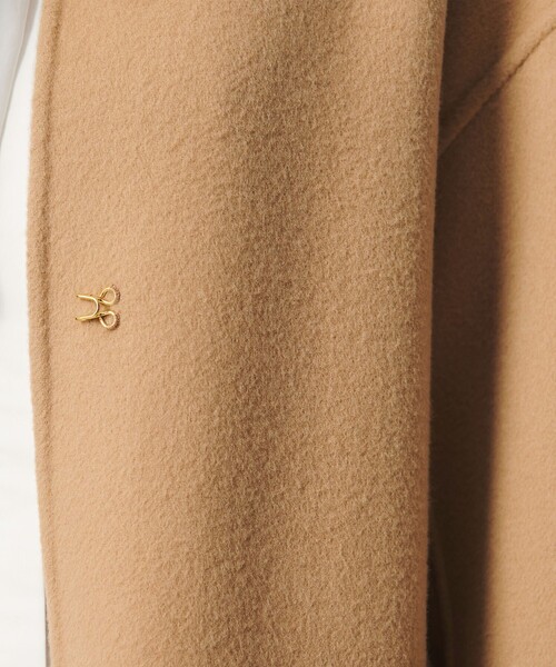 UNITED ARROWS(ユナイテッドアローズ)の「バイカラー リバー ミドルコート(その他アウター・レディース・その他1/ロイヤルブルー/オフホワイト/ネイビー/イエロー・36/38)」の20枚目の写真