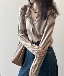 レトロニットカーディガン
