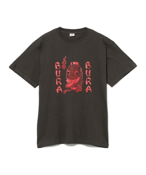 BEAMS T(ビームスティー)の「RWCHE / CHOUSHIN TEE(Tシャツ/カットソー・メンズ・ブラック系その他4・M/L/XL)」の1枚目の写真