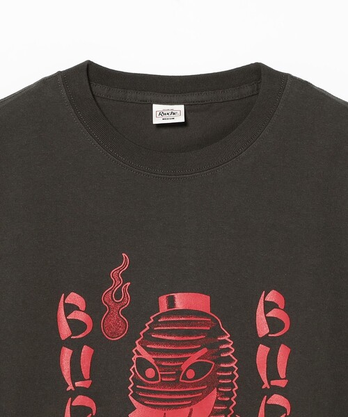 BEAMS T(ビームスティー)の「RWCHE / CHOUSHIN TEE(Tシャツ/カットソー・メンズ・ブラック系その他4・M/L/XL)」の3枚目の写真