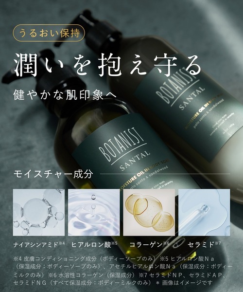 BOTANIST(ボタニスト)の「BOTANIST ボタニスト ボディーミルク SANTAL サンタル(ボディケア/ボディクリーム・レディース・サンタル・FREE)」の3枚目の写真