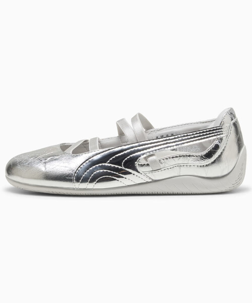 PUMA｜プーマ（レディース）のシューズ（シルバー/銀色系・防滑）通販