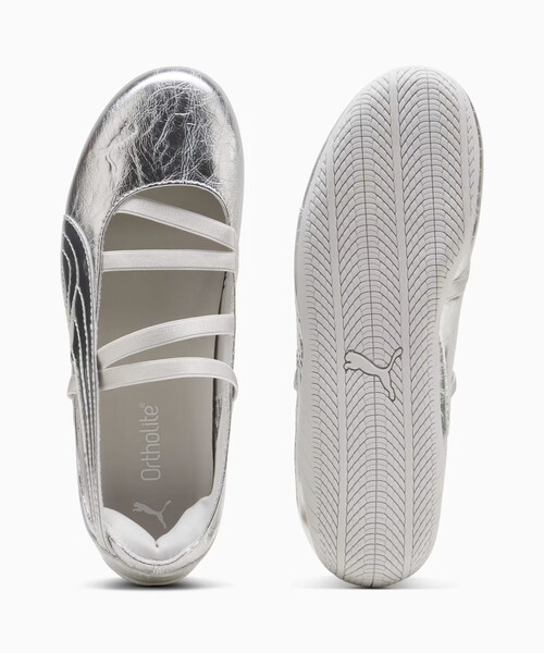 PUMA(プーマ)の「PUMA/プーマ SPEEDCAT BALLET LUSTRE WNS【23-24.5cm】限定展開(スニーカー・レディース・シルバー・23.0cm/23.5cm/24.0cm/24.5cm)」の4枚目の写真