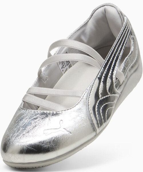 PUMA(プーマ)の「PUMA/プーマ SPEEDCAT BALLET LUSTRE WNS【23-24.5cm】限定展開(スニーカー・レディース・シルバー・23.0cm/23.5cm/24.0cm/24.5cm)」の6枚目の写真