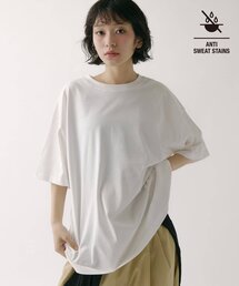 COLONY 2139 | 【MOTION】汗じみ防止刺繍ボーイフレンドTシャツ(Tシャツ/カットソー)