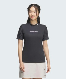 クライマクール モックネック 半袖シャツ【adidas Golf/アディダスゴルフ】