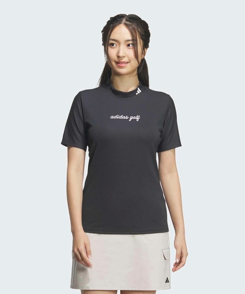 Клаймакурл Mockneck — полука́ловая футболка с коротким рукавом [adidas Golf]